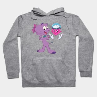 Widget and Mega Brain Hoodie